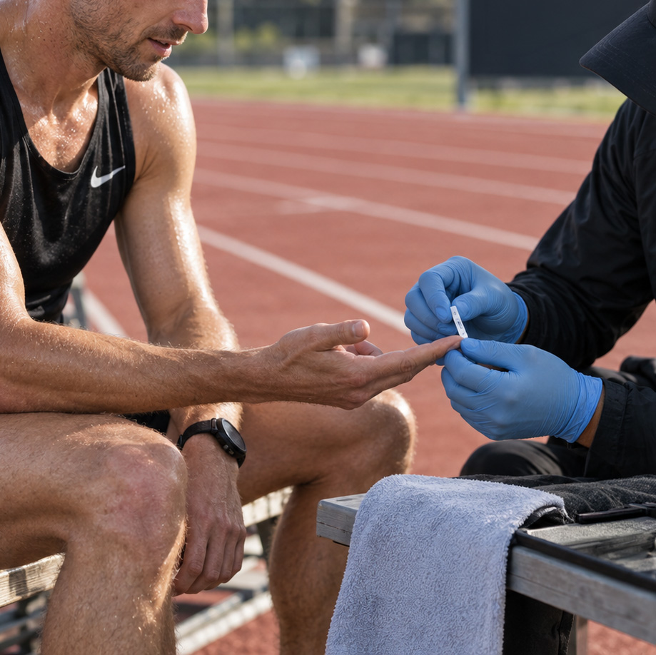 Laktatmåling og laktat test til Triatleter - Odense